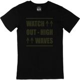 Cix Watch Out High Wawes Siyah T-shirt