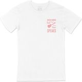 Cix When Words Fail Music Speaks Cep Logo Beyaz Erkek T-shirt