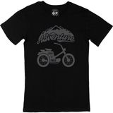Cix Wild & Free Bisiklet Siyah T-shirt