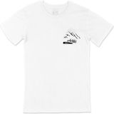 Cix Wild Life Awaits Cep Logo Tasarımlı Beyaz Erkek T-shirt