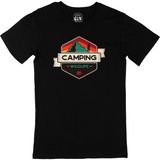 Cix Wild Life Camping Siyah T-shirt