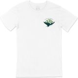 Cix Wild Life World Beyaz Cep Logo Tasarımlı Erkek T-shirt