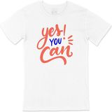 Cix Yes You Can Beyaz T-shirt