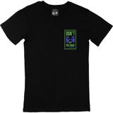 Cix Yeşil Don't Quit The Game Siyah Cep Logo Tasarımlı Erkek T-shirt