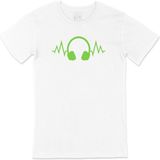 Cix Yeşil Kulaklık Beyaz T-shirt