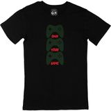 Cix Yeşil Own Your Game Siyah Kırmızı Erkek T-shirt
