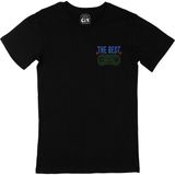 Cix Yeşil The Best Gamer Cep Logo Tasarımlı Siyah T-shirt