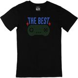 Cix Yeşil The Best Gamer Siyah T-shirt
