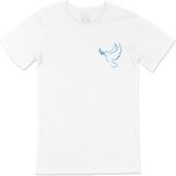 Cix Zeytin Dalı Cep Logo Tasarımlı Beyaz T-shirt