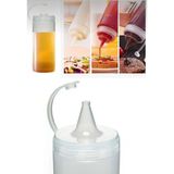 Ciyeska Yağ ve Sos Şişesi Plastik 700 ml - Yağdanlık, Sosluk, Ketçap ve Mayonez Şişesi Şeffaf