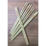 Ciyu 5 Çift Chopstick Yıkanabilir Ahşap Yeme Çubukları - Sarı