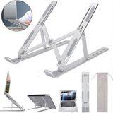 Ciyu Laptop Standı Ayarlı Katlanabilir Laptop Standı - 10 - Beyaz