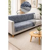 Ciyu Ticaret Kaymaz Tabanlı Çok Amaçlı Peluş Örtü Kanepe Kirlenme Önleyici Kaymaz Tabanlı Örtü Peluş Yumuşak - 45 x 45 x 60 cm - Çok Renkli