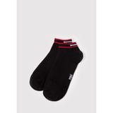 Çizgi Detaylı Siyah Patik Çorap 0911609-900 Siyah-900 One Size