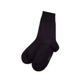 Çizgi Detaylı Siyah Soket Çorap 0911761-900 Siyah-900 One Size