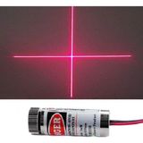 Çizgi Lazer Modül Kırmızı 650NM 3-5V 5mw 650NM Pointer Lens ile Odak Ayarlı 12MM Çap - 1 Adet