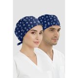 ÇİZGİ MEDİKAL Çapa Desenli Bone (Cotton Likra Kumaş)