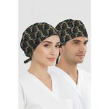 ÇİZGİ MEDİKAL Korsan Desenli Bone (Cotton Likra Kumaş)