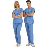 Çizgi Medikal Parlement Mavi Dr Greys Scrubs T100 - 2XS