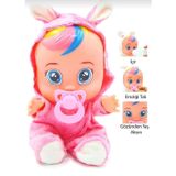 Çizgi Oyuncak Ağlayan ve konuşan oyuncak et bebek pembe