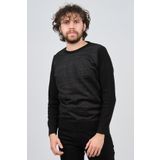 Çizgi Triko 42554225 Siyah Erkek Kazak