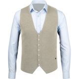 Çizgi Triko Erkek Düğmeli Spor / Klasik Triko Örme Kolsuz Taş Yelek Regular Kalıp - 4430LS - XL