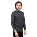Çizgi Triko Yarım Balıkçı Yaka Desenli Kazak, M, 80425202164220, M.LACİVERT, Erkek
