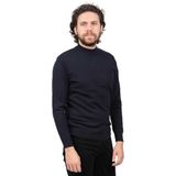Çizgi Triko Yarım Balıkçı Yaka Düz Kazak, XL, 80425202164252, LACİVERT, Erkek