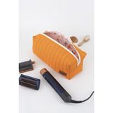 Çizgi Turuncu Dyson Airwrap ve Tüm Saç Şekillendiriniz Için Xl Boy Çanta Seyahat Çantası Turuncu