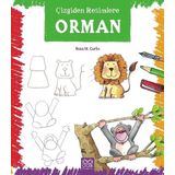 Çizgiden Resimlere Orman 1001 Çiçek Kitaplar