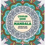 Çizgiler Şehri Mandala Büyükler için Boyama Kitabı Anonim Yayıncılık