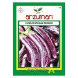 Çizgili Alaca Patlıcan Tohumu 5 Gram