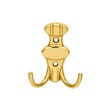 Çizgili Askı, Metal Vestiyer Askısı, 37 Gr, Dolap ve Duvar Askılığı, Altin (Vidalı)