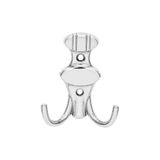 Çizgili Askı, Metal Vestiyer Askısı, 37 Gr, Dolap ve Duvar Askılığı, Krom (Vidalı)