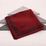 Çizgili Kehribar Eşarp - Bordo
