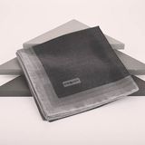 Çizgili Kehribar Eşarp - Koyu Füme