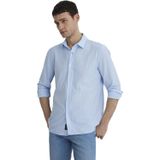 Çizgili Mavi Gömlek Slim Fit/Dar Kesim 0211404-91579