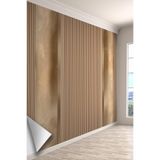 Çizgili Modern Panel Tek Parça Tekstil Duvar Kağıdı, 280 x 280