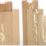 ÇİZGİLİ PENCERELİ ŞAMUA BASKISIZ KESE KAĞIDI 12X20 CM 2 kg