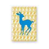 ÇİZGİSİZ 13X19 CM 32 SAYFA KRAFT KAĞIT DEFTER TEL DİKİŞLİ KARTON KAPAKLI