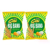 Çizi Bigbang Ranch & Cheddar Aromalı Mısır Parçacıklı Kraker Çizi Bigbang Ranch & Cheddar Aromalı Mısır Parçacıklı Kraker 2 x 50 g