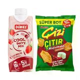 Çizi Çıtır & Dimes Cool Lime Berry Mix Paketi Çizi Çıtır & Dimes Cool Lime Berry Mix Paketi 2 Adet