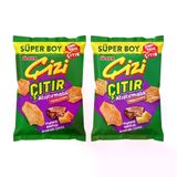 Çizi Çıtır Peynir Biftek Süper Boy Çizi Çıtır Peynir Biftek Süper Boy 2 x 120 g
