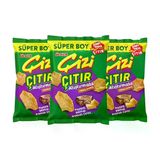 Çizi Çıtır Peynir Biftek Süper Boy Çizi Çıtır Peynir Biftek Süper Boy 3 x 120 g