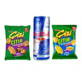 Çizi Çıtır & Red Bull Paketi Çizi Çıtır & Red Bull Paketi 3 Adet