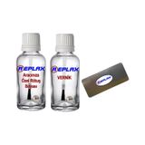 Çizik Beyaz Renk Rötuş Boyası+Vernik+Rötüş Çeliği