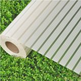 Çizilmez Buzlu Cam Kumlama Dekoratif Çizgili Cam Folyosu 152 cm Eninde (152 cm x 5 Metre)