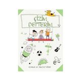 Çizim Defterim: Boyama Ve Faaliyet Kitabı (Yeşil)
