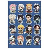 Çizim Ve Tasarım İçin Demon Slayer Karakterli Sticker Seti