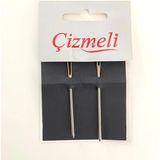 Çizmeli Altın Başlı Kalın 2' Li Yün Iğnesi - Standart